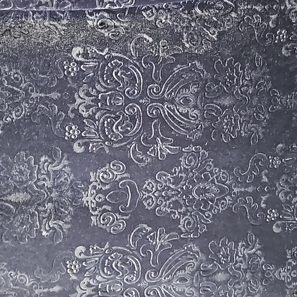 New Soft Surroundings Santiago Embossed Velvet Medieval Blue Dress XL - Picture 6 of 8